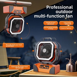 Ventilateur de camping rechargeable 40000mAh <span class=keywords><strong>portable</strong></span> USB avec lumière LED, télécommande, alimenté par batterie, pour tente et bureau - Product Image 2