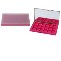 Conteneur vide pour maquillage, emballage vide, 12 couleurs, fard à paupières mat, baume à lèvres, rouge à lèvres, palette OEM, imperméable, kit de fard à paupières 18 en 1