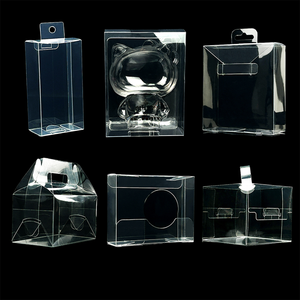 Boîtes à pignons Boîtes à pignons en acétate transparent avec poignées Boîte transparente en plastique PVC - Product Image 4