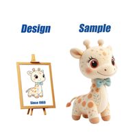 Boneka Domba Plushie Bordir Super Lembut Berkualitas Tinggi dari Pabrik Shengye China, Mainan Hewan Boneka Isi Dakron untuk Hadiah Ulang Tahun