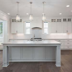 Armoires de cuisine en bois conçues pour une sensation de chaleur, avec capot, directement du fabricant personnalisé vérifié - Product Image 5