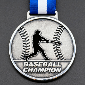 เหรียญรางวัล<span class=keywords><strong>แชมป์</strong></span>เบสบอลแบบหล่อ3D สำหรับการแข่งขันส่วนบุคคล - Product Image 3