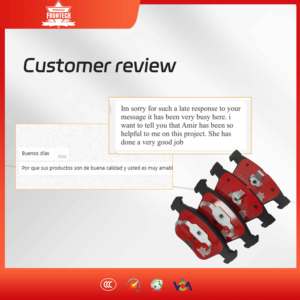 Plaquettes de frein d'origine pour Kia Sorento Cerato Sportage <span class=keywords><strong>Hyundai</strong></span> Haval H6 BJ40L Jeu avant arrière - Product Image 6