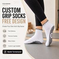 Chaussettes de yoga antidérapantes personnalisées avec logo OEM, chaussettes de danse et de Pilates antidérapantes, chaussettes de yoga à volants personnalisés pour femmes