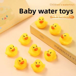 Custom Logo Shape <b>Bath</b>-time Squeezable Mini Duck with Quacking Sound Toy for Swimming Pool Bathroom Small Gift Milk Tea Shops - Product Image 2