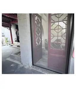 Безбарьерные раздвижные двери из алюминиевого сплава