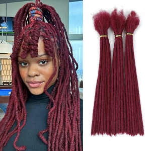 Estensioni Dreadlock per <span class=keywords><strong>capelli</strong></span> umani 100% 8-24 pollici per uomini/donne/bambini <span class=keywords><strong>extension</strong></span> DreadLock per <span class=keywords><strong>capelli</strong></span> umani - Product Image 1