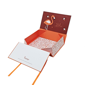 Caja de Regalo Magnética Rígida de Cartón Plegable Personalizada de Lujo con Cinta - Product Image 4