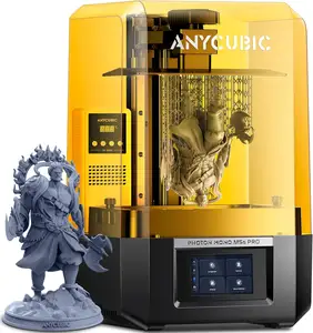 Anycubic foton Mono M5s Pro 14K HD, LCD Mono, bebas meratakan, 3X Resin kecepatan tinggi, Printer 3D Volume bangun 7.87x8.81x4.98 inci