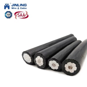 สายไฟฟ้าอะลูมิเนียมหุ้มฉนวนแบบมั<span class=keywords><strong>ด</strong></span>รวมสำหรับติดตั้งบนอากาศ (ABC) ของโรงงานผู้ผลิต - Product Image 1