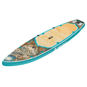 Nhà máy thiết kế miễn phí Drop Stitch PVC 33inch isup tùy chỉnh màu sắc & logo Inflatable đứng lên tàu chèo với sửa chữa Kit - Product Image 4