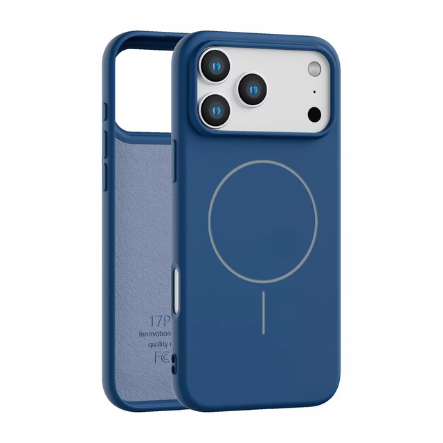 Hot Sale Luxury Magnetic Ring Wireless Charging Frosted Soft TPU Shockproof Ins Style Phone Case for 17 Air Pro Max