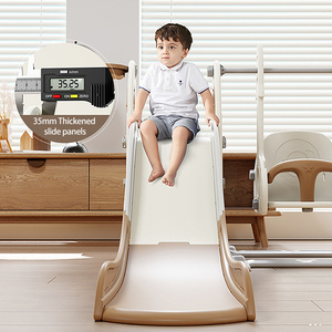 Juego de <span class=keywords><strong>Columpio</strong></span> <span class=keywords><strong>y</strong></span> Tobogán de Plástico para Niños Pequeños con Diseño de Nave Espacial - Product Image 3
