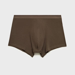 Boxers pour homme en coton extensible, tissu doux et respirant, coupe classique, évacuation de l'humidité, confortables, sous-vêtements décontractés pour tous les jours - Product Image 1