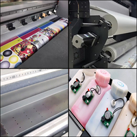 Machine d'impression de bannières en tissu de 1250 mm certifiée Allprint, pour drapeaux plumeaux
