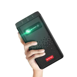 BYINTEK P20迷你光束投影仪，用于智能手机电池，带安卓Wifi投影仪便携式3D 4k代理旅行