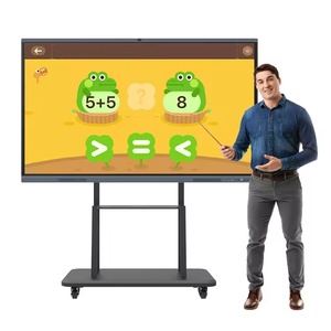 Pizarra Interactiva Digital Inteligente de 55 Pulgadas, Pantalla Táctil, Pizarra Interactiva para Educación Electrónica, Muy Popular - Product Image 1
