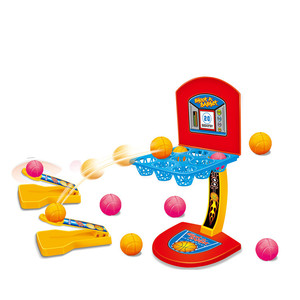 Jeu de basket de table en plastique pour enfants, mini-jeu de tir éducatif d'intérieur avec certificat - Product Image 1