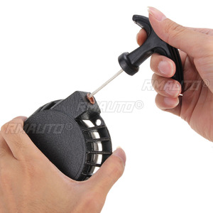 Black Metal Mini Moto Easy Pull Start Pullstarter for 49cc Mini Quad ATVs Dirt <b>Bike</b> <b>Engines</b> - Product Image 5