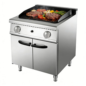 <span class=keywords><strong>Parrilla</strong></span> de Piedra Volcánica CPVKRY de Acero Inoxidable para Asar Carne, con Control de Temperatura para <span class=keywords><strong>Gas</strong></span> Natural/GLP, Fácil de Limpiar - Product Image 1