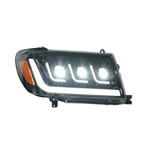 Repuestos de Auto, Faros LED para Camioneta Toyota, 3 Lentes, Luces de Circulación Diurna, Nuevas, Color 6000k para LC100, 12v LED H - Product Image 5