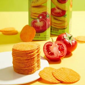 Snack Cinese di Frutta e Verdura, Patatine al Gusto di Bistecca al <span class=keywords><strong>Vino</strong></span> Rosso Piccante, 104g, Non Fritte, Semi-Morbide, Pronte da Mangiare, in Lattina, Confezione da 20 - Product Image 3