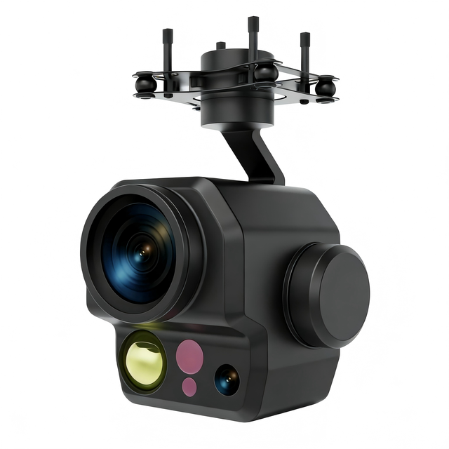 Thermal Imaging UAV Gimbal Camera 3 Axis EO IR Drone Camera for Search Rescue Firefighting Monitoring