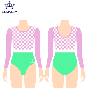 Jeunesse Gymnastique Beauté <span class=keywords><strong>Gym</strong></span> Collants Personnalisé Gymnastique Rythmique <span class=keywords><strong>Justaucorps</strong></span> Filles Avec Couleur rose - Product Image 6