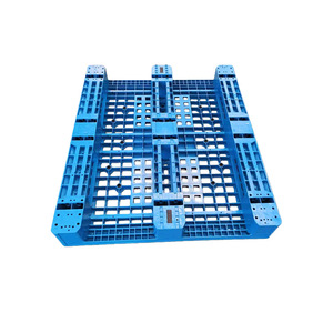 LYPALLETS Nuevo Palet de Plástico de Alta Resistencia, 100% HDPE Virgen, Duradero, de Una Sola Cara, con Entrada de 4 Vías, para Almacenamiento en Racks - Product Image 4