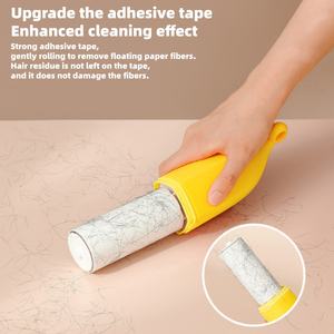 Removedor de Pelo de Plátano, Removedor de Pelo de Gato con Diseño de Dibujos Animados, Raspador de Pelo para Ropa, Cepillo de Doble Cara para Quitar Pelo, Raspador de Pelo para la <span class=keywords><strong>Familia</strong></span> - Product Image 3