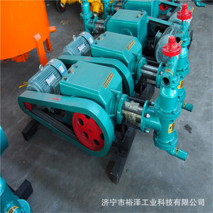 เครื่องอัดฉีดปูนยึดเกาะแบบลูกสูบเดี่ยว รุ่น Bw50-3 สำหรับงานอัดฉีดในอุโมงค์ สีเขียว บำรุงรักษาง่าย - Product Image 4