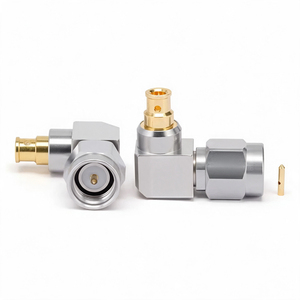 Connecteur SMA mâle à angle droit pour câble coaxial 086, connecteur coaxial RF DC-18GHz SMA-JWB2-1 - Product Image 2