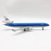 Nouveau produit, 4 modèles d'avion miniature, modèle souvenir, cadeau, 20 cm, avion en métal moulé sous pression, MD-11, avion de ligne
