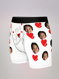 Calzoncillos Eróticos de Lujo Personalizados para Hombre |   Logotipo Fotográfico Privado Impreso Digitalmente Ecológico |   Pedido al por Mayor para Revendedores - Product Image 3