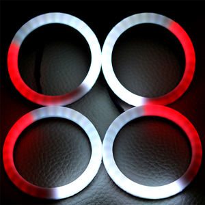 Nouveau contrôle d'application de <span class=keywords><strong>téléphone</strong></span> intelligent multicolore chassant les yeux d'ange blancs menés pour les voitures universelles - Product Image 4