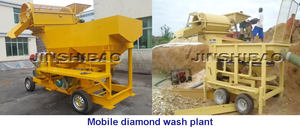 Jin shibao 10tph Tragbare Alluvial Gold-und Diamond Mining-Waschanlage mit Jig - Product Image 3