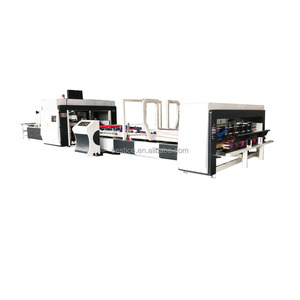 Carton Box Stapler Fully Auto Automatic Corrugated Cardboard Carton Box Flat Wire Stitching Stapling Stapler Machine Price Machinery