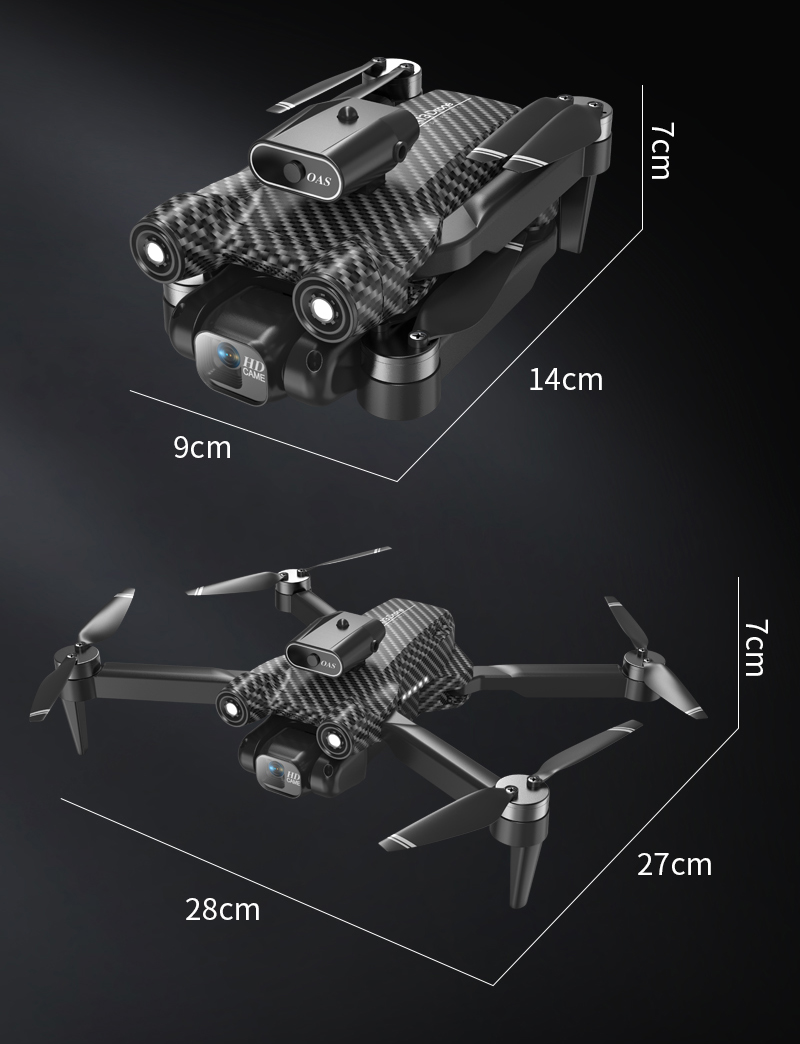 P12 Mini Drone Professional 4K Camera 360 Obstacle Avoidance