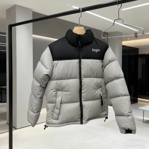 Doudoune d'<span class=keywords><strong>hiver</strong></span> de haute qualité à col montant, isolante pour l'extérieur, confortable, grandes tailles - Product Image 3