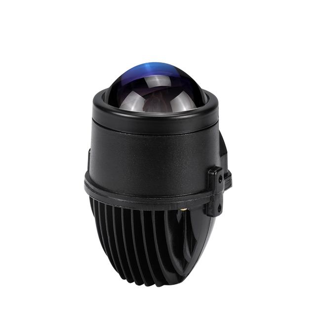 High Quality 45W 3.0 Inch Bi-LED Projector Lens Car H4 Bulbs Three-Colour LED Lenses Fog Lamp Headlights New Auto Accessories