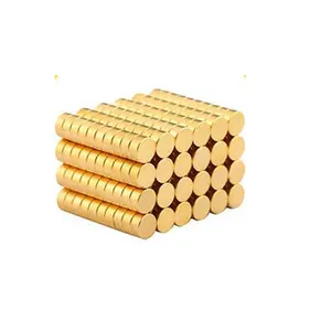 rare earth neodymium magnets Golden color