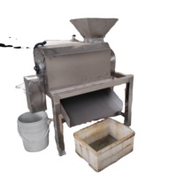 Industriële elektrische motor aangedreven pulpgrinder voor mango, rode dadel, groente en fruit, vleesseparator machine