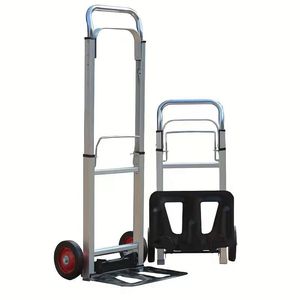 Small <b>Trolley</b> Folding Household Carrying Trailer Shopping Grocery Stall Light Portable Luggage HKBG-trolly-2 Folding <b>Trolley</b> HKB - Product Image 1