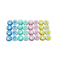 Capuchon de couverture de joystick analogique en caoutchouc de silicone personnalisé poignée de pouce pour accessoires de jeu de compatibilité de contrôleur de commutateur