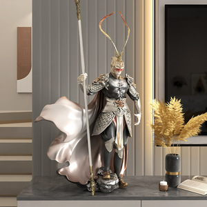 2024 populaire noir mythe soleil wukong figurine goku Statue sculpture personnalisée wukong figure - Product Image 4