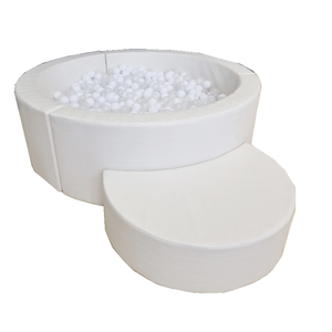 Piscina di Palline in Pelle PU di Alta Qualità, Resistente all'Acqua, per Interni ed Esterni, Morbida Piscina di Palline per Bambini - Product Image 4