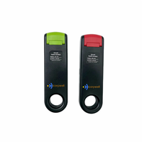 Localisateur Visuel de Défauts Rechargeable 10 km, Stylo de Test Fibre Optique Universel 2,5 mm avec Lampe Torche LED Rouge, Solution FTTH