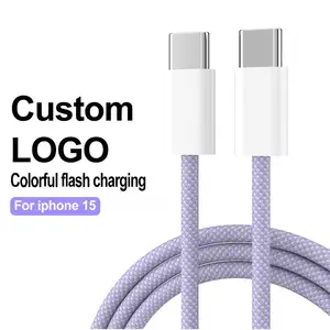 6A type-c USB-C de charge Super rapide câble d'alimentation d'origine Pd câble Usb câble de charge pour câbles de chargeur Iphone