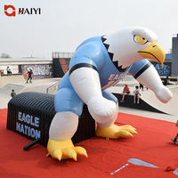 Arche gonflable personnalisable, tunnel mascotte, design animal, impression numérique, résistant aux intempéries, garantie 3 ans pour les grands événements sportifs