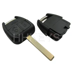 Factory Sale Car Key Universal Opel 3 Buttons Remote Car Key Shell With HU100 Key Blade New Style